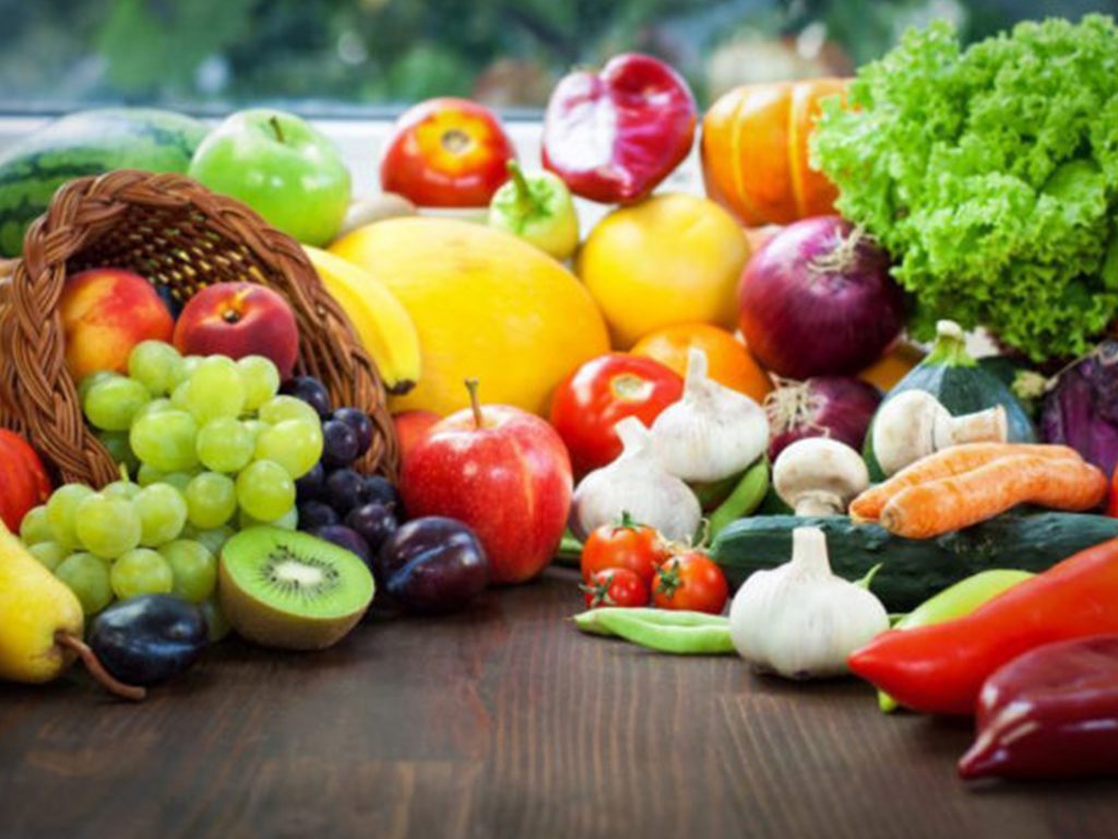 سبزیجات تازه مواد غذایی تازه